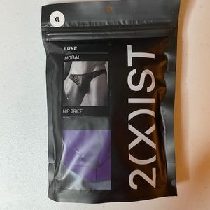 BRAND NEW, NEVER WORN MODAL HIP BIKINI BRIEF XL PURPLE